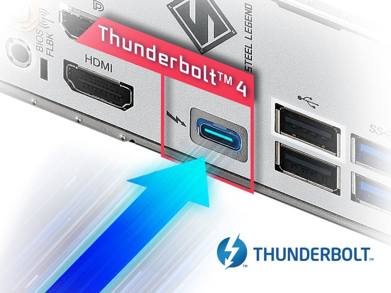 Thunderbolt™ 4/USB4 